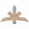 Ekena Millwork Davenport Smooth Timber Gable Bracket, Douglas Fir, 48"W x 28"H x 5 1/2"D x 5 1/2"F, 14/12 Pitch GBW048X28X0606DAV00SDF - alternate 1